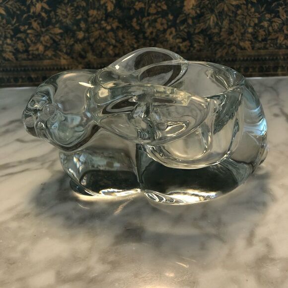 Glass Bunny Votive Holder - Picture 1 of 4